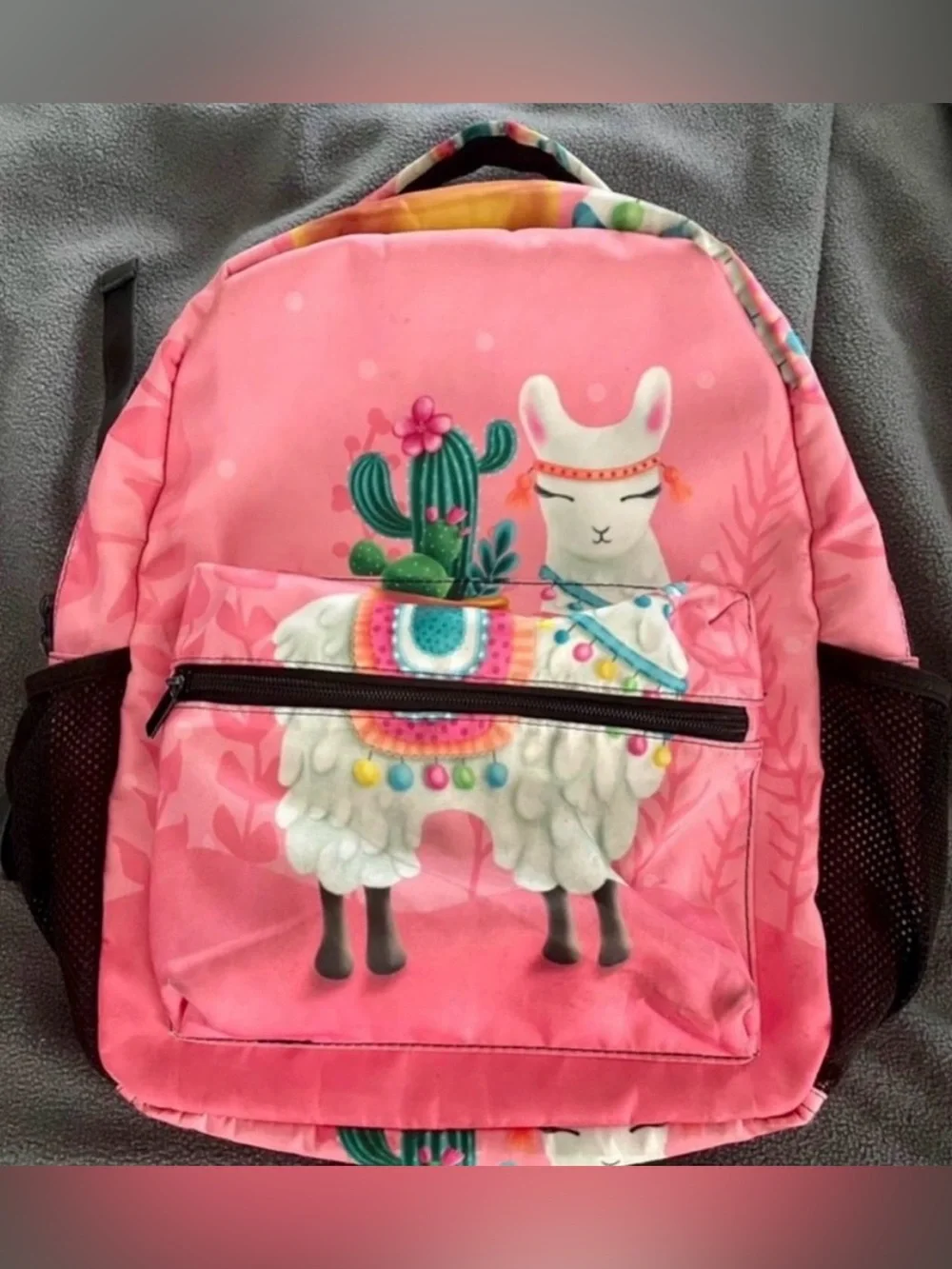 🦙 Fiesta Llama Backpack and (2) 3-Ring Binder Set